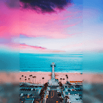 Square Pic - Blur Image Background Sparkle Camera icon