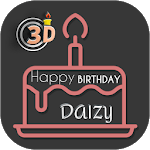 3d Name On Birthday Cake icon