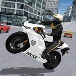 Police Motorbike City Driving icon