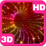 Mysterious Sparkling 3D Whirl of Shimmering Lights icon