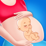 Mommy & newborn baby shower - Babysitter Game icon