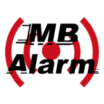 Bike alarm GPS icon