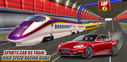 Car vs Train: High Speed Racing Game pc screenshot