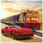 Car vs Train: High Speed Racing Game for pc icon