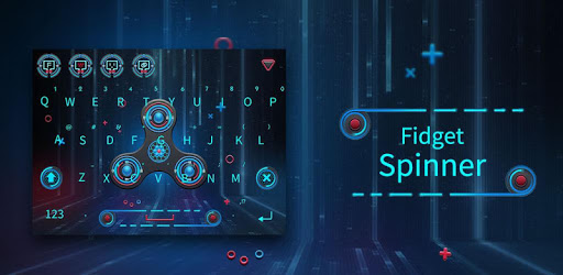 Animated Fidget Spinner Keyboard Theme pc screenshot Animated Fidget Spinner Keyboard Theme pc screenshot