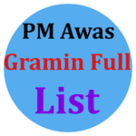 PM Awas Gramin Full List icon
