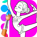 Kids Coloring Book for Girls icon
