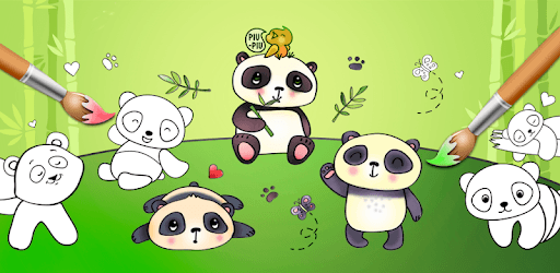 Panda Coloring Pages pc screenshot Panda Coloring Pages pc screenshot