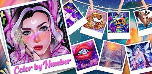 Paint Color : Coloring Games & Adult Coloring Book pc screenshot