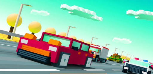 Blocky Bumper Cars Battle pc screenshot
