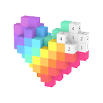 Voxel - 3D Color by Number & Pixel Coloring Book icon