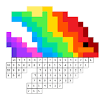 pixel art coloring book - paint & draw by number icon