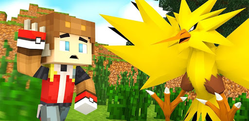 PixelMon mod: cube and craft 3d pc screenshot