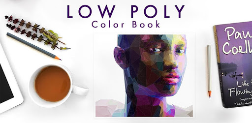 Low Poly Book - coloring book & art game by number pc screenshot
