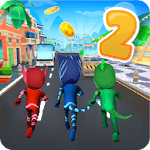Subway Pj Run Masks Adventures Heroes Rush icon