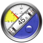 Clinometer  +  bubble level icon