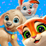 Garden Pets: Match-3 Dog & Cat Home Decorate icon