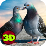 Flying Bird Pigeon Simulator icon