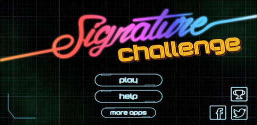 Signature Challenge pc screenshot Signature Challenge pc screenshot