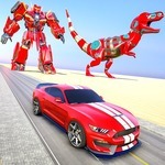 Dino Robot Car Game: Wild Dinosaur Robot Games icon
