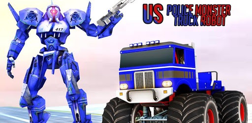 US Police Monster Truck Robot pc screenshot