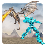 Flying Dragon Robot Simulator :Transformation War icon
