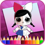 Coloring Surprise Dolls lol for Kids icon