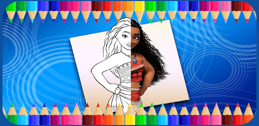 Coloring Moana for Kids pc screenshot Coloring Moana for Kids pc screenshot