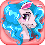 3 Сandy: Pony Tale - Free puzzle games for girls icon