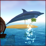 Dolphin game 3D for pc icon Dolphin game 3D for pc icon