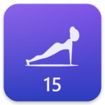 Plank workout - lose weight in 15 minutes a day! icon