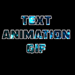 Text Animation DP Gif for pc icon Text Animation DP Gif for pc icon
