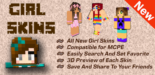 Free Girl Skins for Minecraft pc screenshot