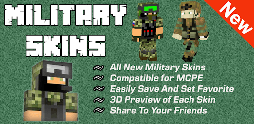 Military Skins for Minecraft pc screenshot