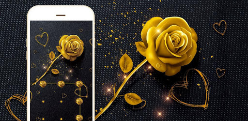 AppLock Theme Golden Rose pc screenshot AppLock Theme Golden Rose pc screenshot