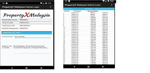 Malaysia Home Loan propertyX pc screenshot Malaysia Home Loan propertyX pc screenshot