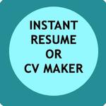 Instant Resume / CV Maker Free icon