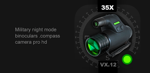 Military Binoculars/Night Mode/Compass Camera pc screenshot