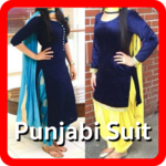 punjabi suit design icon