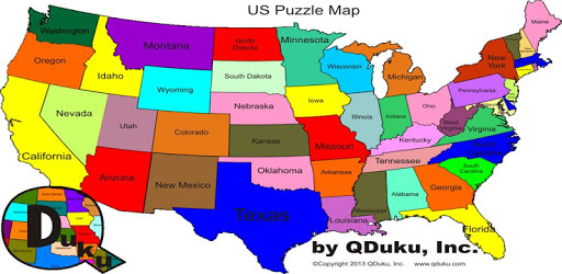 US States Map Puzzle Game for PC - How to Install on Windows PC, Mac
