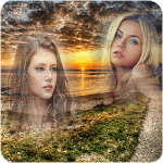 Sun Rise Dual Photo Frames icon