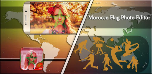 Morocco Flag Photo Editor pc screenshot