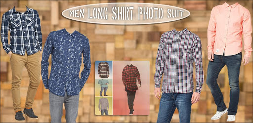 Men Long Shirt Photo Suit - tie photo suit maker pc screenshot Men Long Shirt Photo Suit - tie photo suit maker pc screenshot