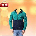 Men Sweatshirt Photo Suit - man suit blur maker icon