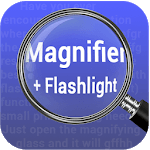 Magnifying Glass Flashlight Free icon