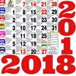 2018 Hindi Calendar icon