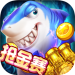 Happy arcade fishing icon
