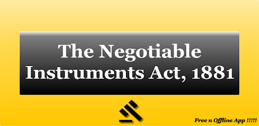 India - The Negotiable Instruments Act, 1881 pc screenshot