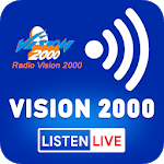 Haiti Radio Vision 2000 🇭🇹📻 - Haitian Radio App for pc icon