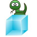 3D Cube Snake icon